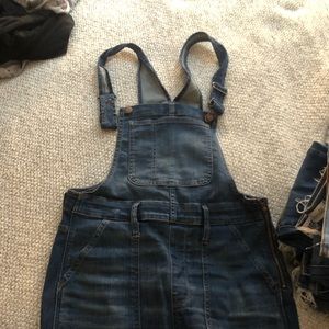Madewell Stovepipe Overalls